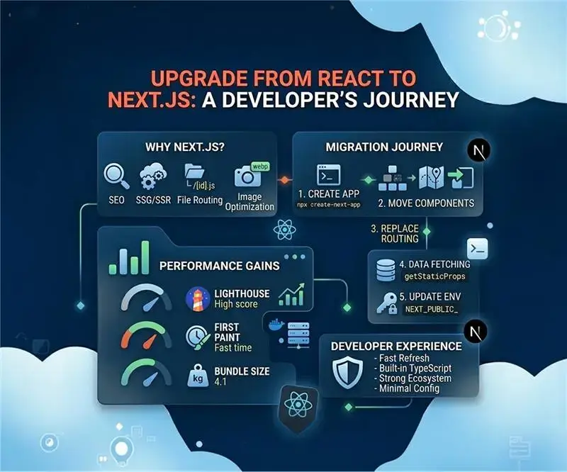 Why and How to Upgrade from React to Next.js: A Developer’s Journey