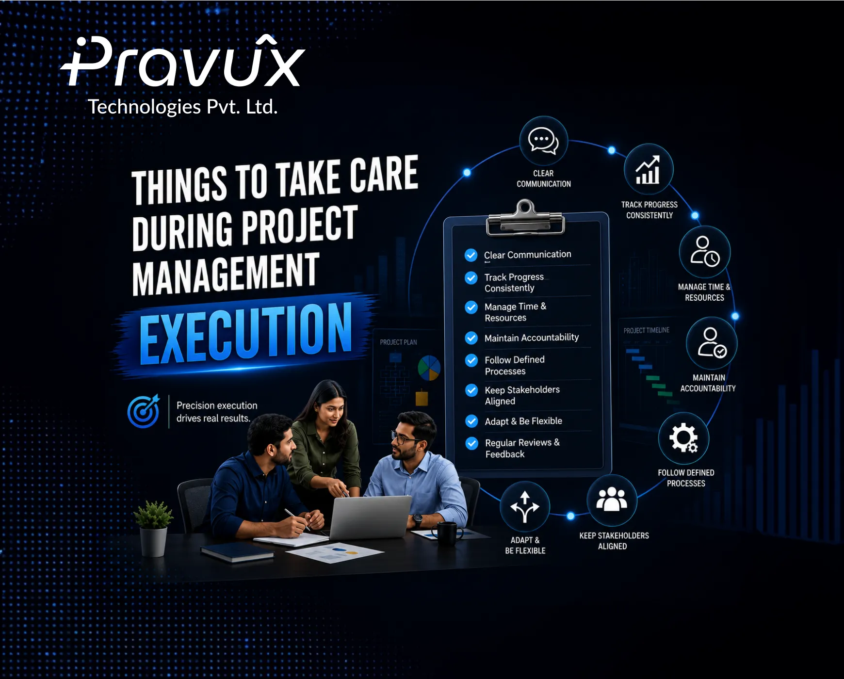 Things to Take Care of During Project Management Execution