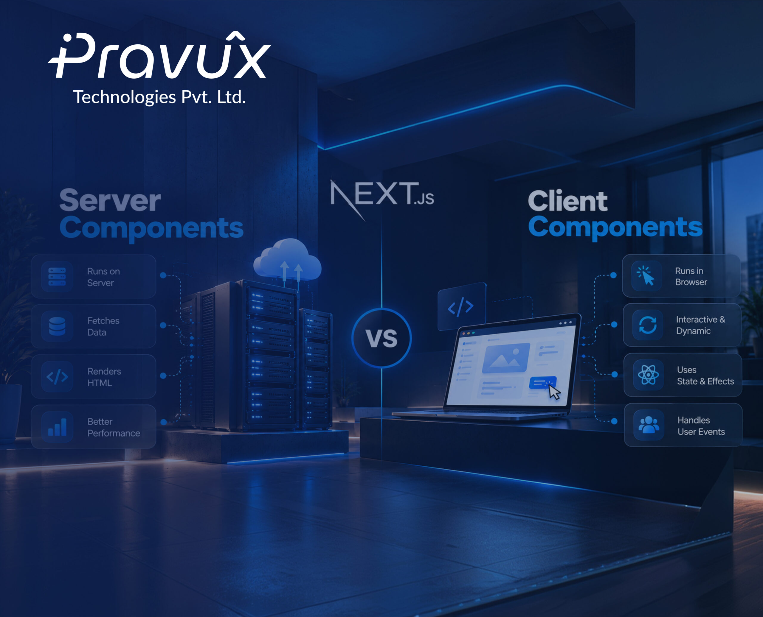 Server Components vs. Client Components in Next.js